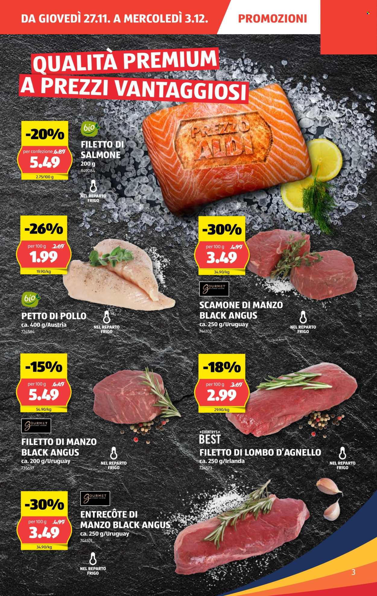 Catalogue Aldi - 27.11.2025 - 3.12.2025. Page 3. Page 3
