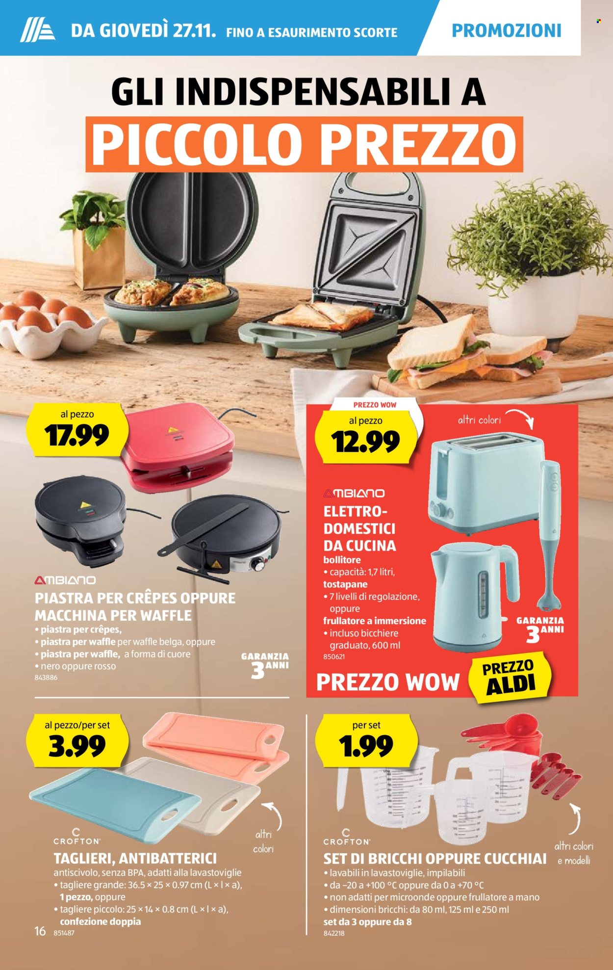 Catalogue Aldi - 27.11.2025 - 3.12.2025. Page 16. Page 16