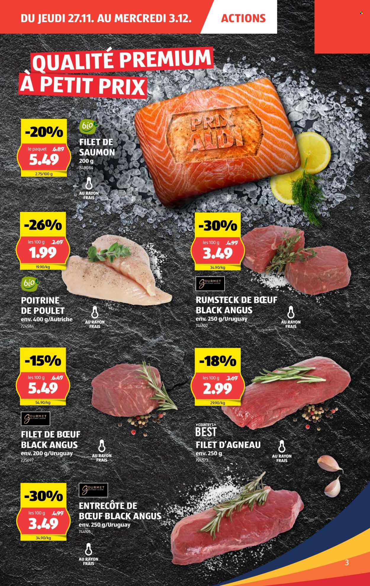 Catalogue Aldi - 27.11.2025 - 3.12.2025. Page 3. Page 3