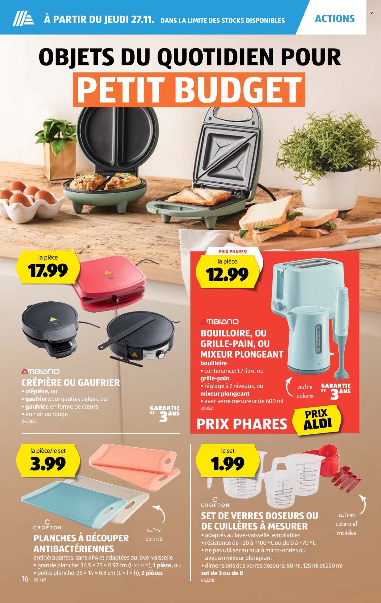 Catalogue Aldi - 27.11.2025 - 3.12.2025. Page 16. Page 16