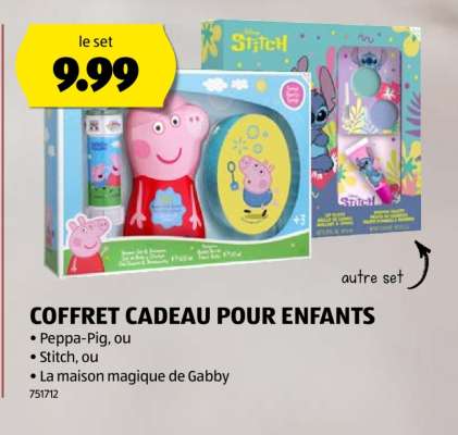 COFFRET CADEAU POUR ENFANTS