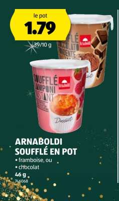 ARNABOLDI SOUFFLÉ EN POT