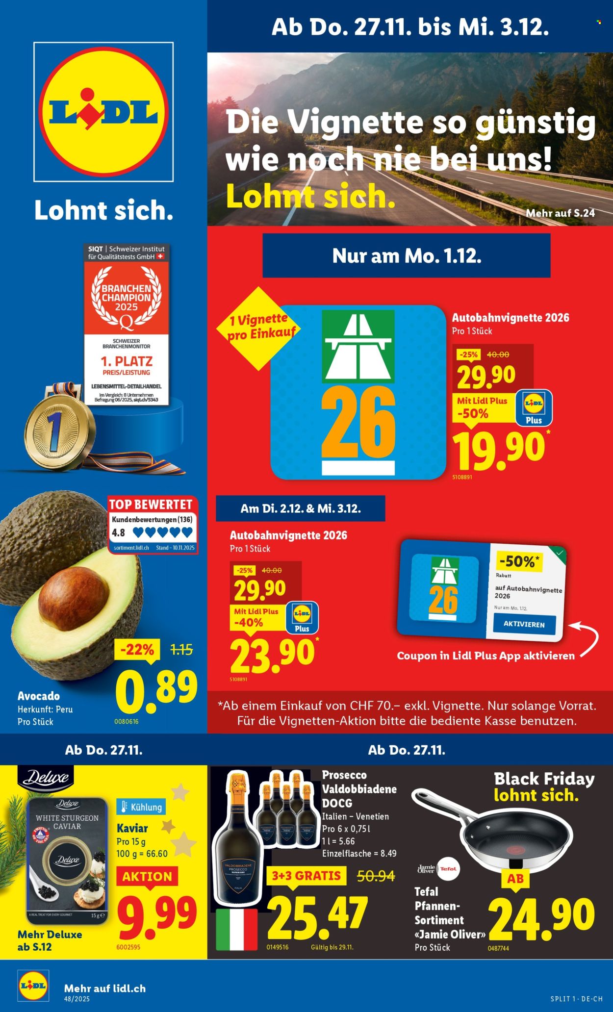 Catalogue Lidl - 27.11.2025 - 3.12.2025. Page 1. Page 1