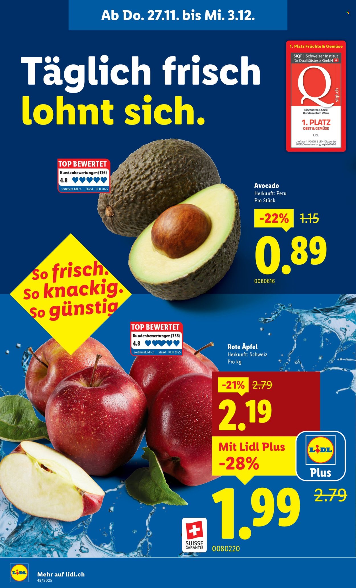Catalogue Lidl - 27.11.2025 - 3.12.2025. Page 4. Page 4