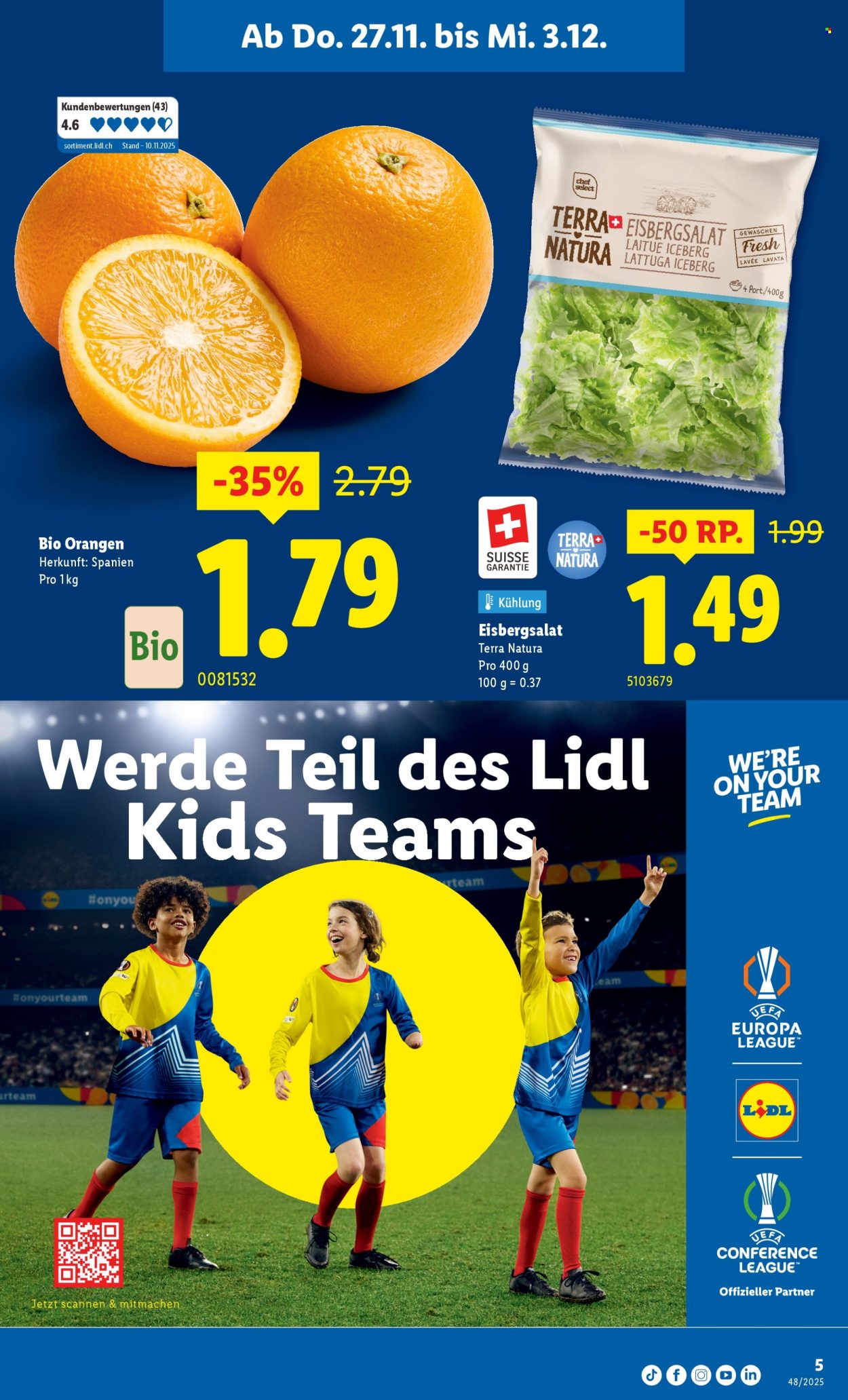 Catalogue Lidl - 27.11.2025 - 3.12.2025. Page 5. Page 5