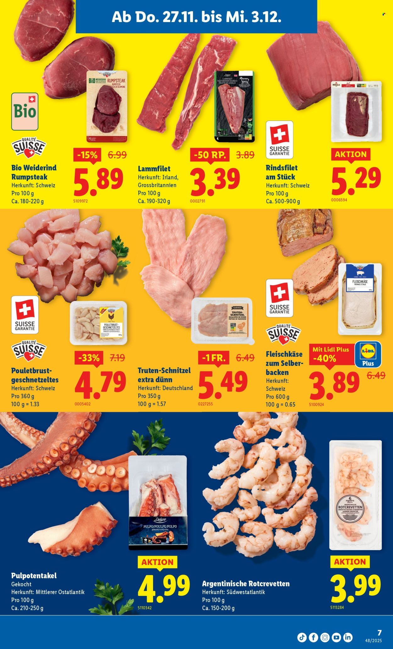 Catalogue Lidl - 27.11.2025 - 3.12.2025. Page 7. Page 7