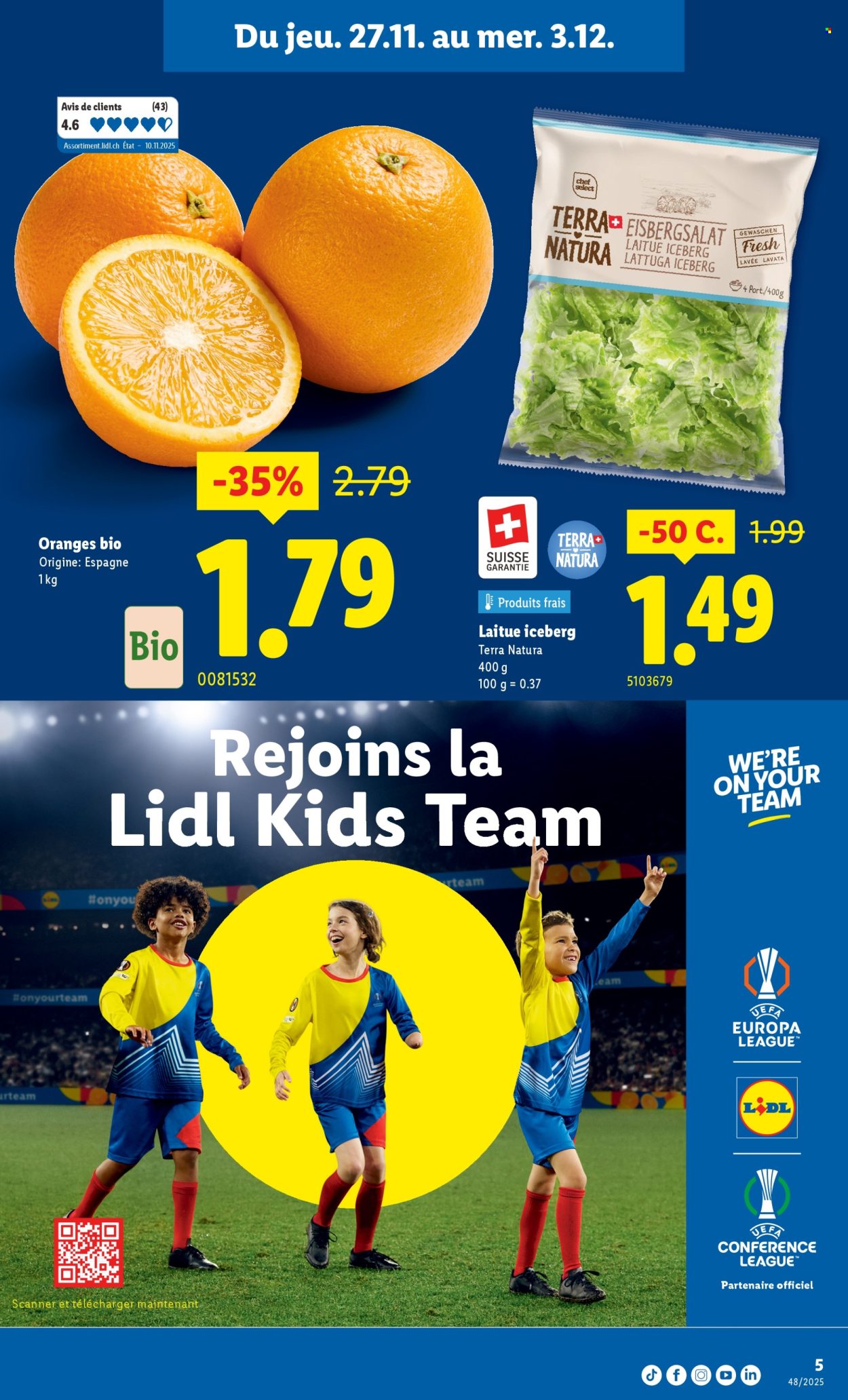 Catalogue Lidl - 27.11.2025 - 3.12.2025. Page 5. Page 5