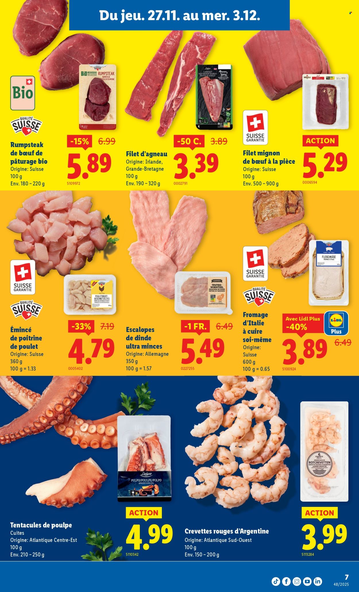 Catalogue Lidl - 27.11.2025 - 3.12.2025. Page 7. Page 7
