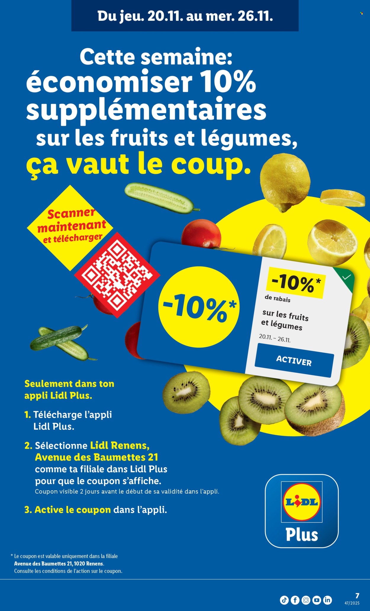 Catalogue Lidl - 20.11.2025 - 26.11.2025. Page 7. Page 7