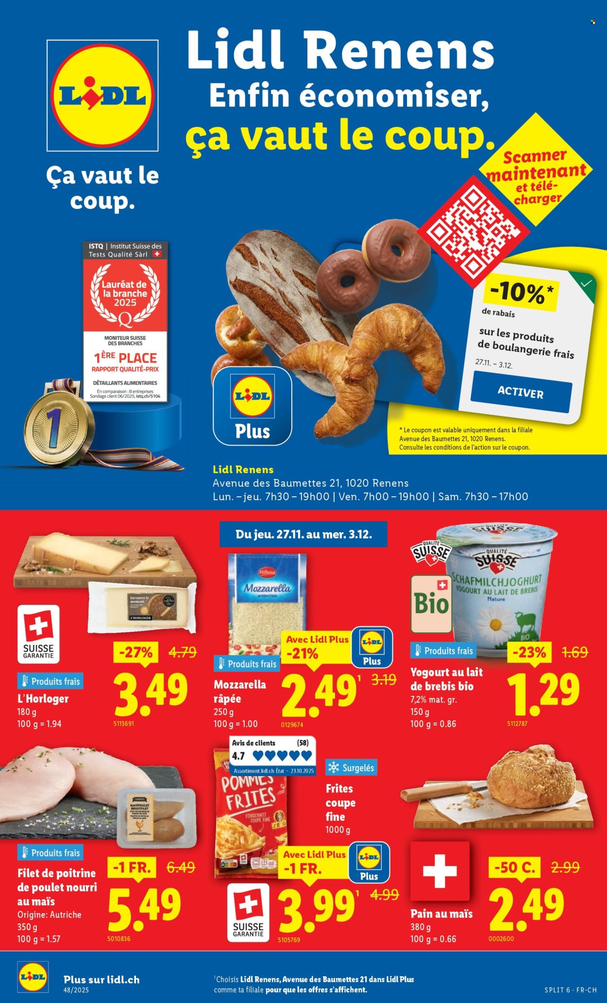 Catalogue Lidl - 27.11.2025 - 3.12.2025. Page 1. Page 1