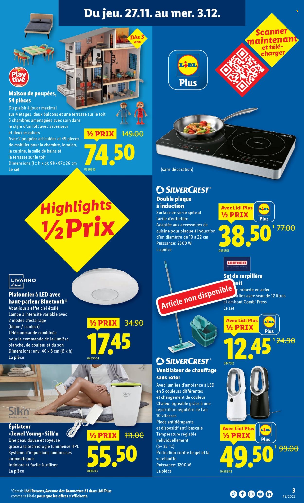 Catalogue Lidl - 27.11.2025 - 3.12.2025. Page 3. Page 3