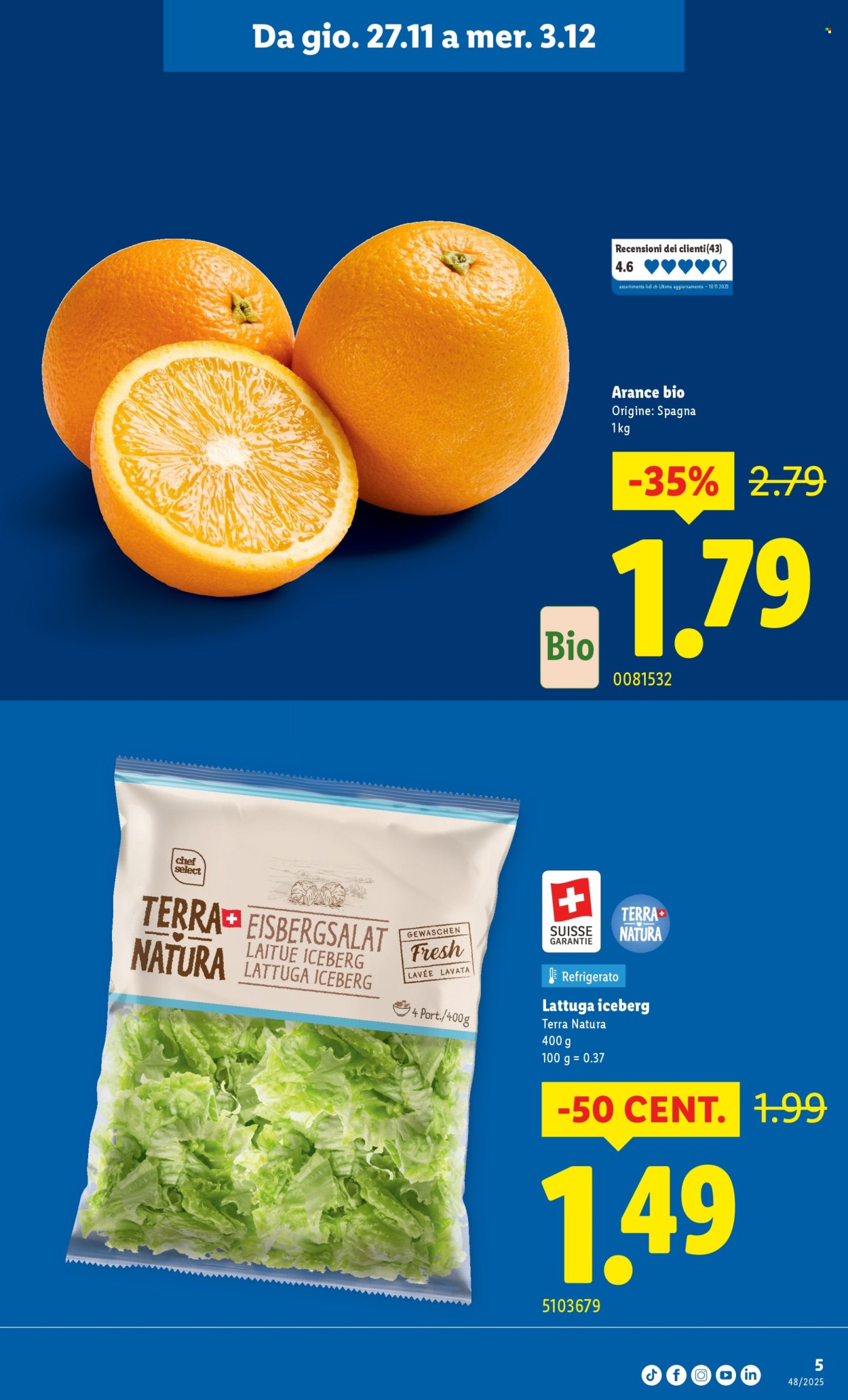 Catalogue Lidl - 27.11.2025 - 3.12.2025. Page 5. Page 5