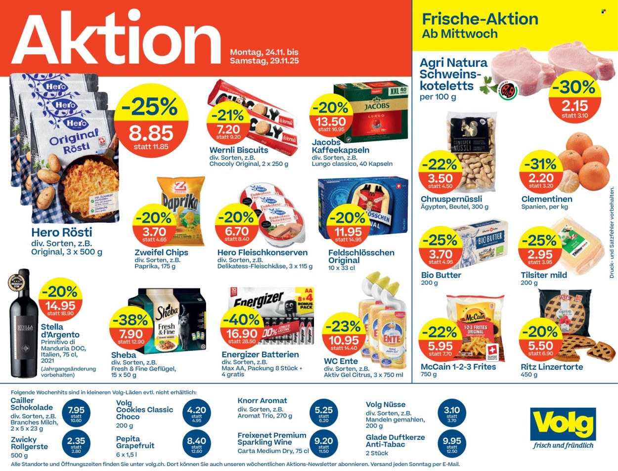 Catalogue Volg - 24.11.2025 - 29.11.2025. Page 1. Page 1