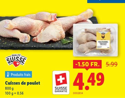 Cuisses de poulet