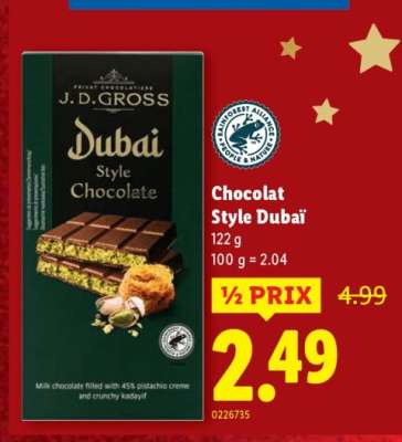 Chocolat Style Dubaï