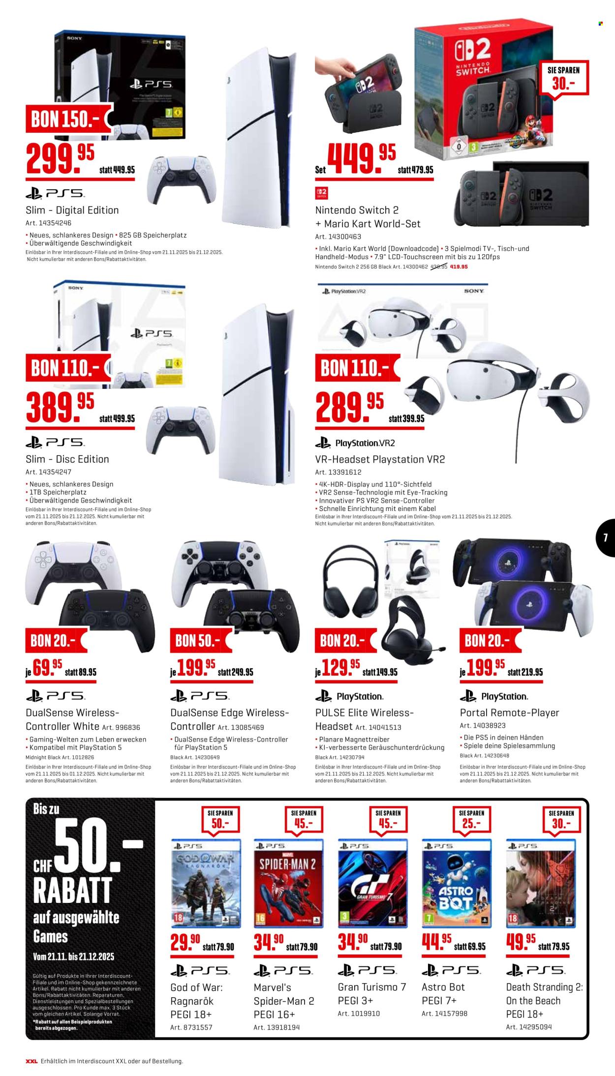 Catalogue Interdiscount - 24.11.2025 - 30.11.2025. Page 7. Page 7