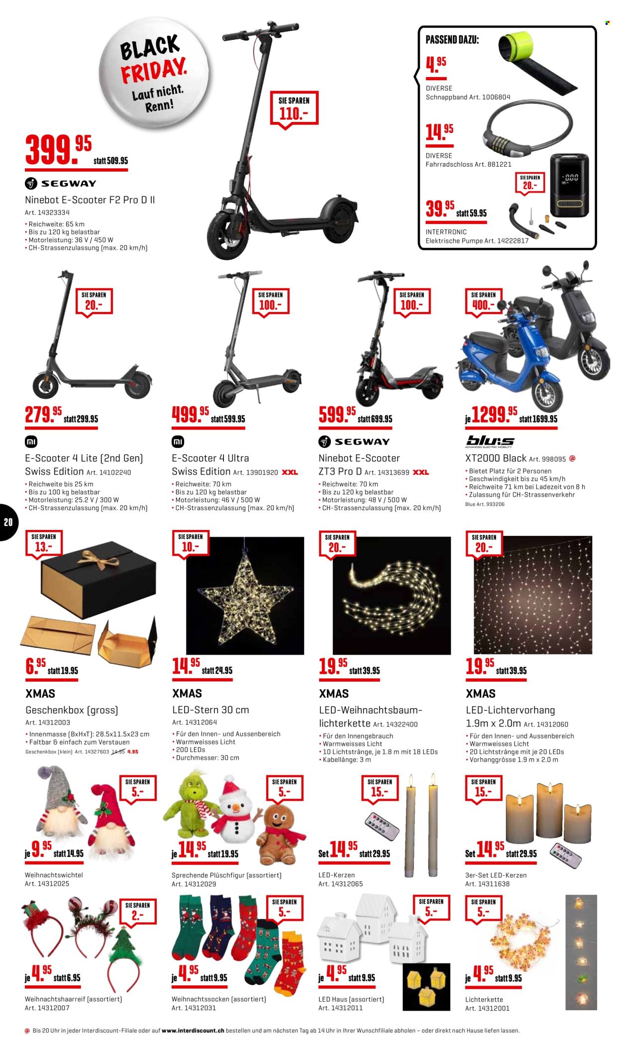Catalogue Interdiscount - 24.11.2025 - 30.11.2025. Page 20. Page 20