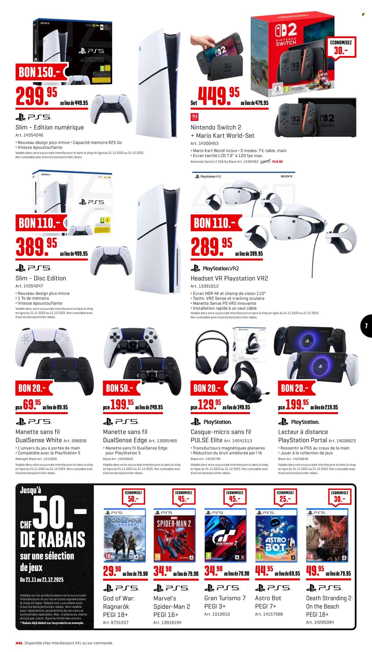 Catalogue Interdiscount - 24.11.2025 - 30.11.2025. Page 7. Page 7