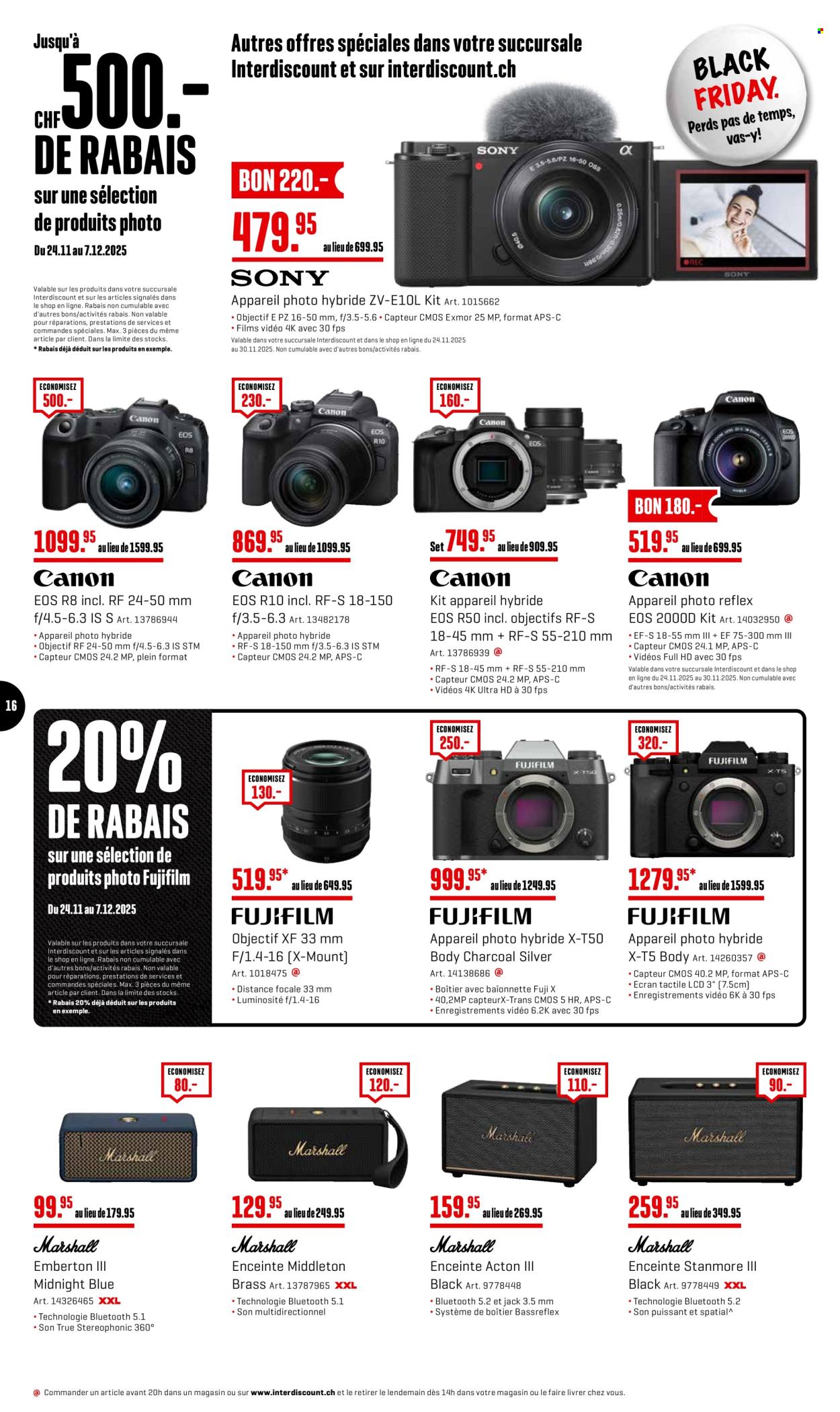 Catalogue Interdiscount - 24.11.2025 - 30.11.2025. Page 16. Page 16