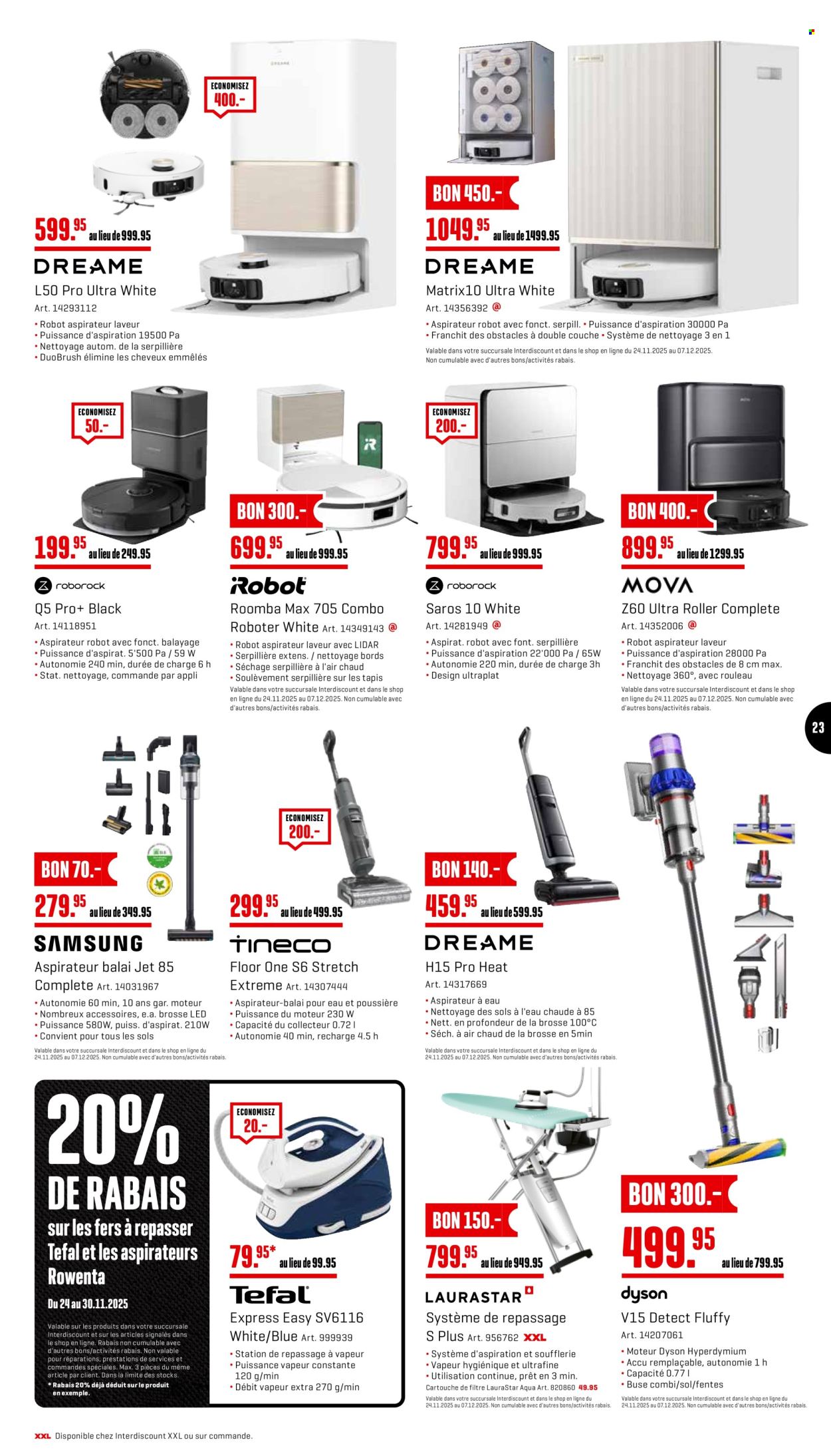 Catalogue Interdiscount - 24.11.2025 - 30.11.2025. Page 23. Page 23