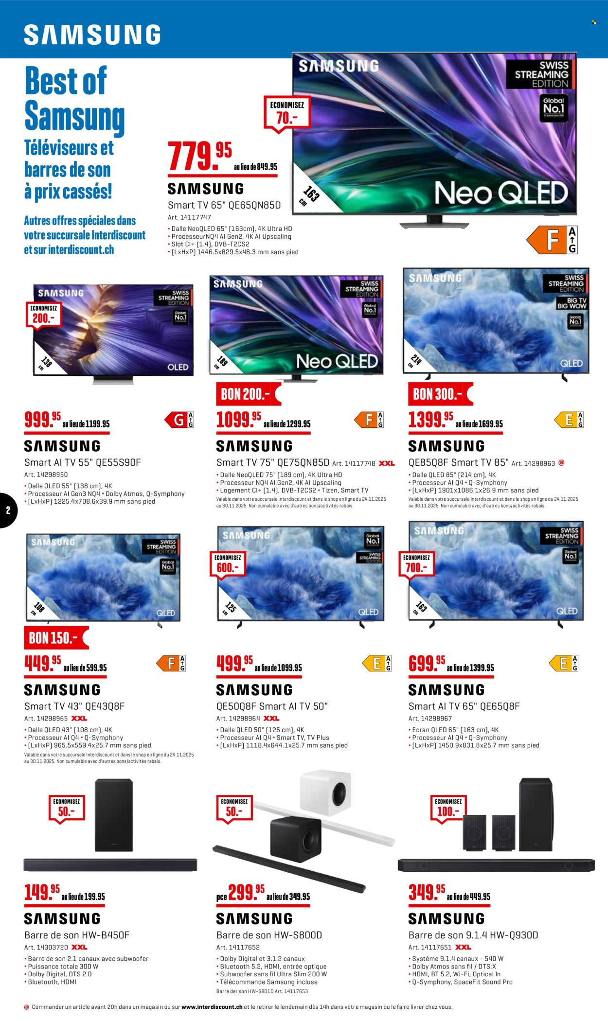 Catalogue Interdiscount - 24.11.2025 - 30.11.2025. Page 2. Page 2