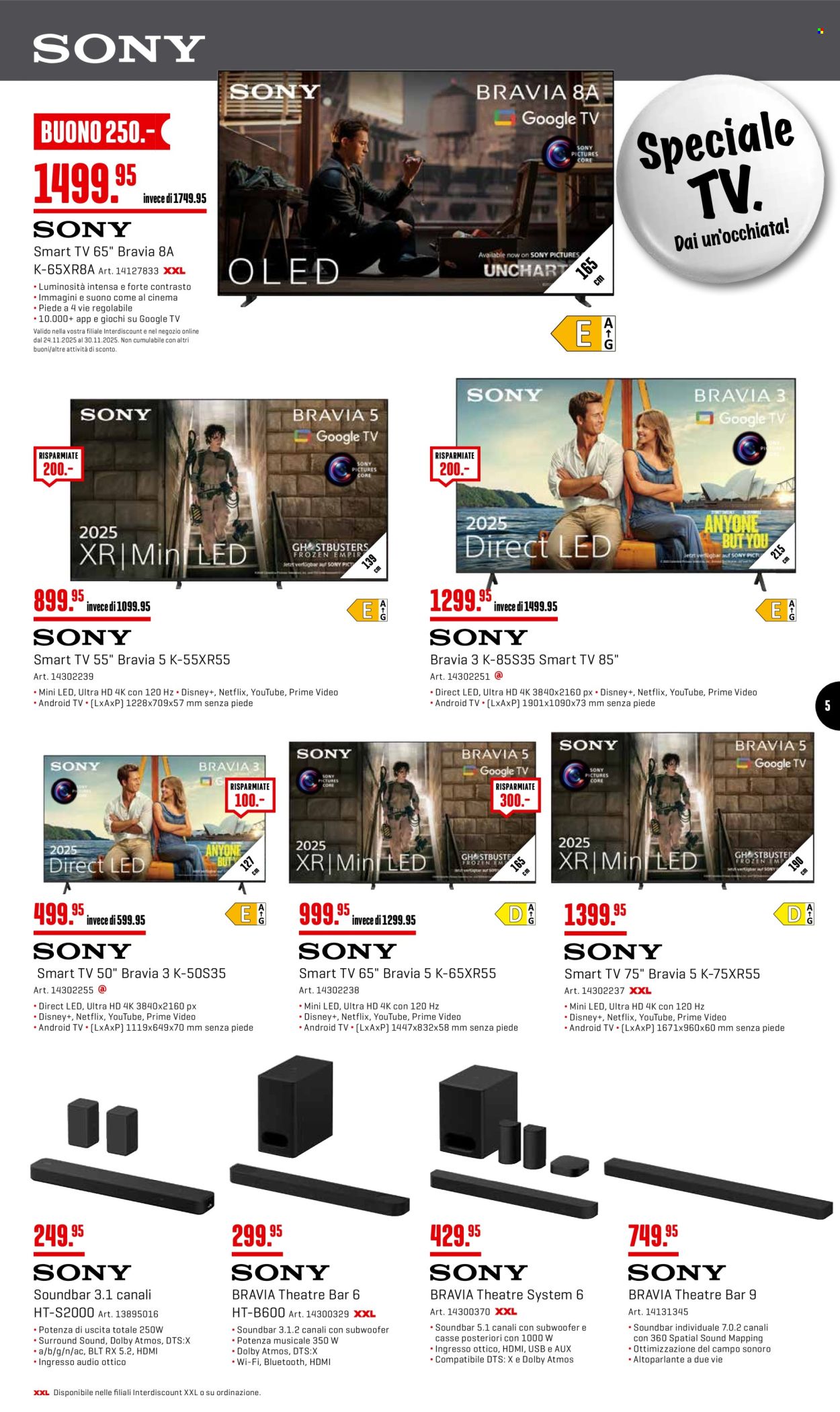 Catalogue Interdiscount - 24.11.2025 - 30.11.2025. Page 5. Page 5