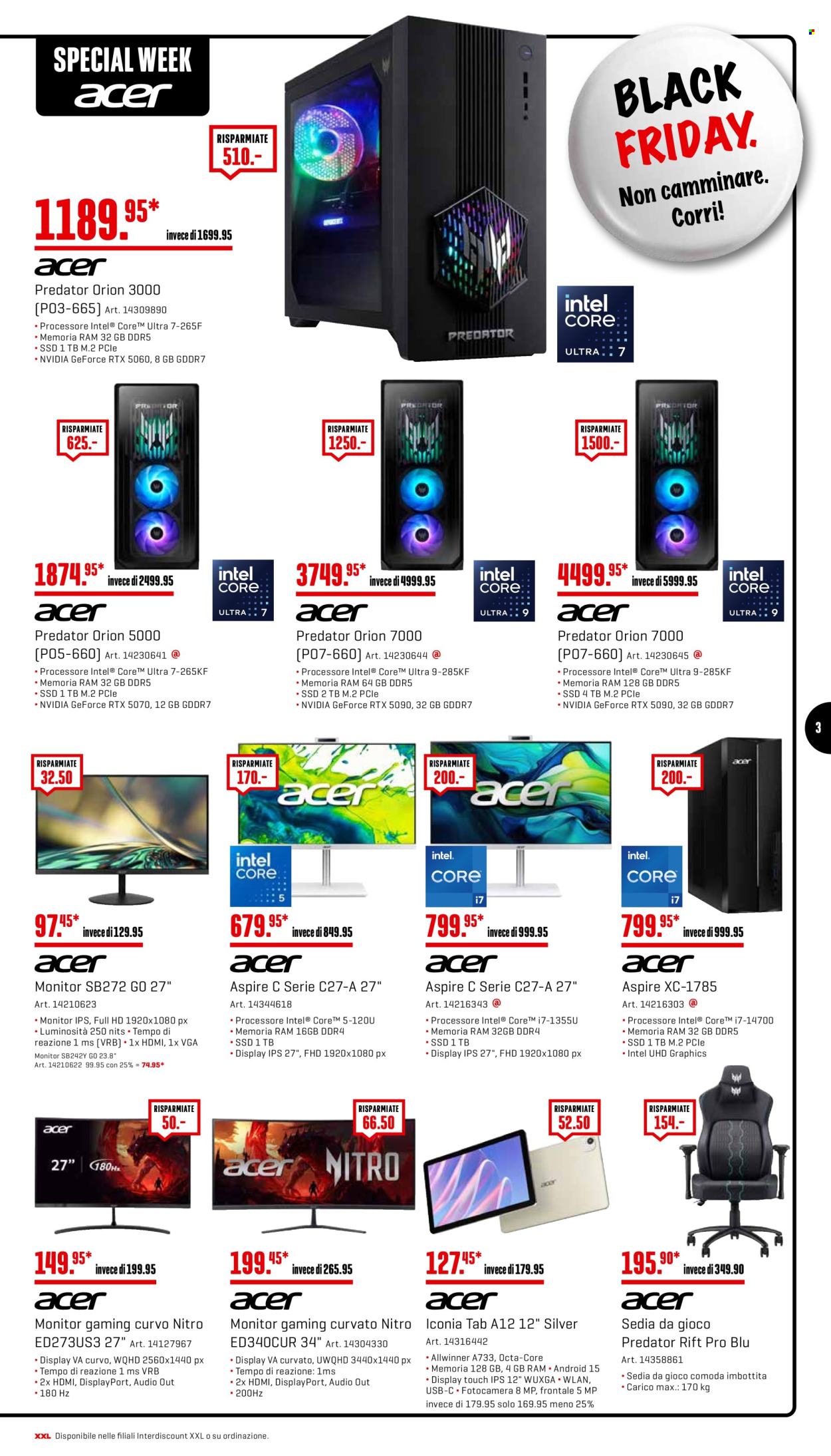 Catalogue Interdiscount - 24.11.2025 - 30.11.2025. Page 3. Page 3