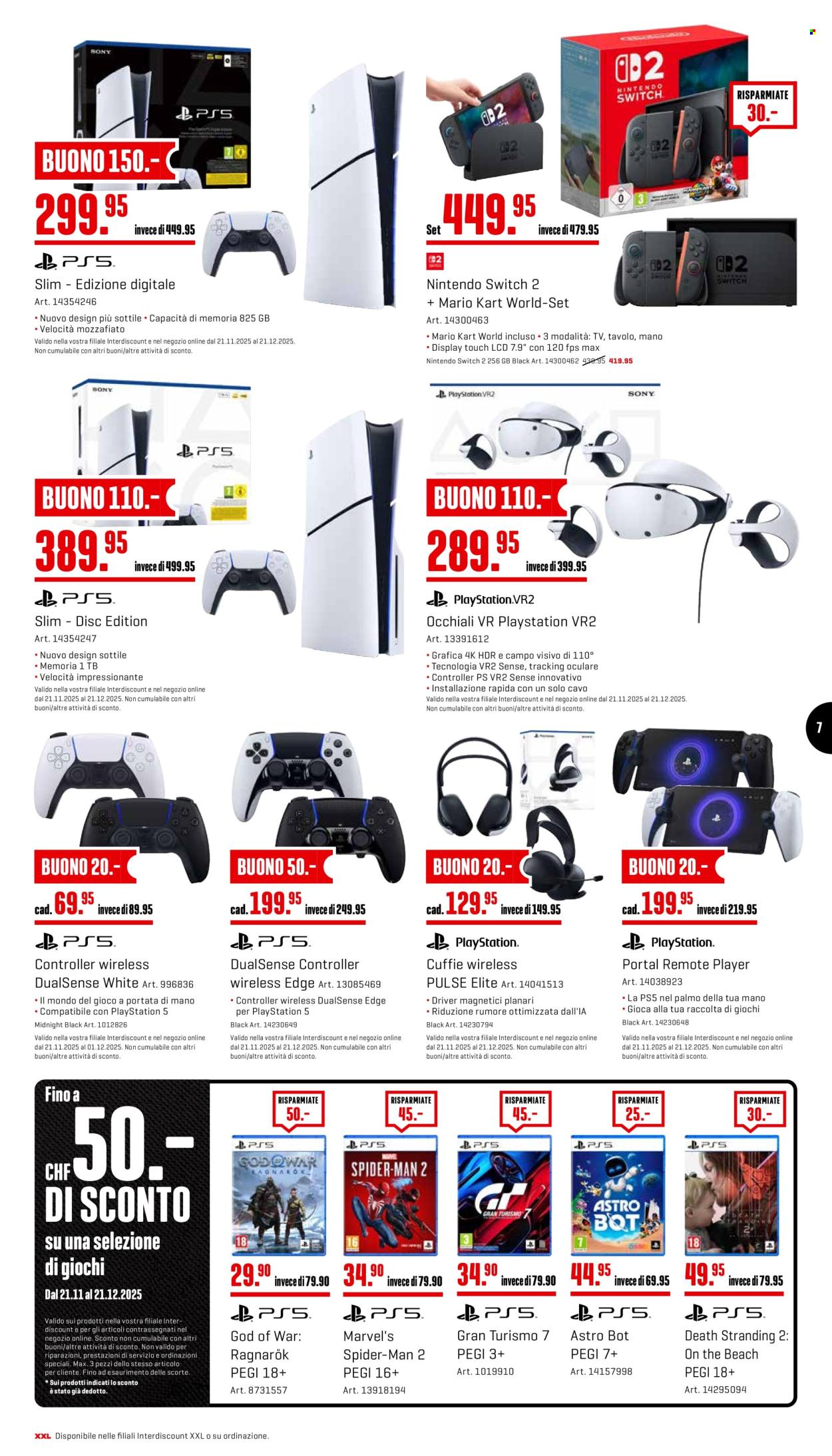 Catalogue Interdiscount - 24.11.2025 - 30.11.2025. Page 7. Page 7