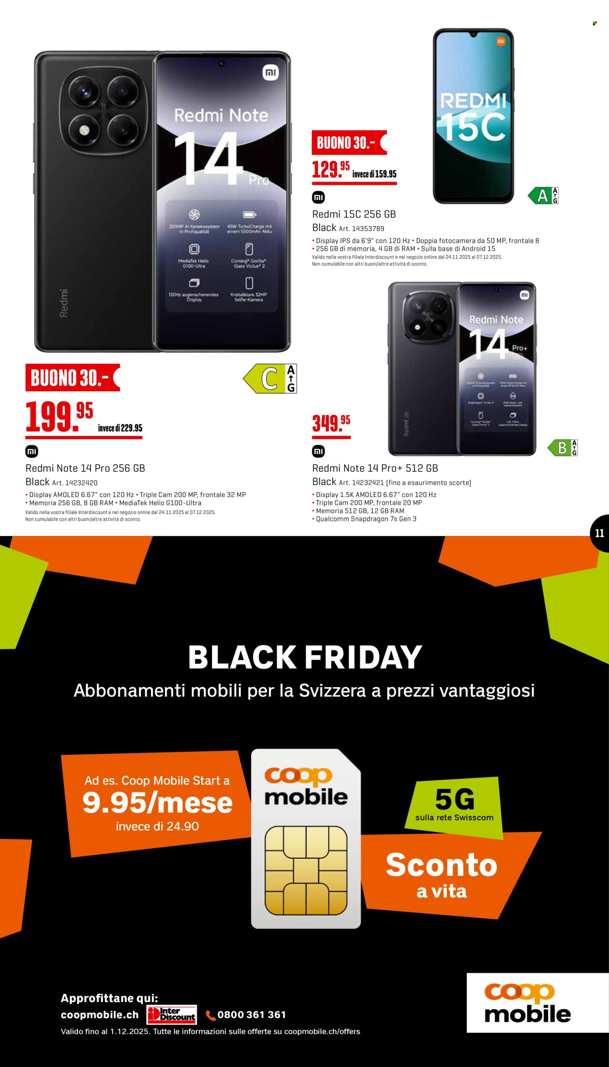Catalogue Interdiscount - 24.11.2025 - 30.11.2025. Page 11. Page 11