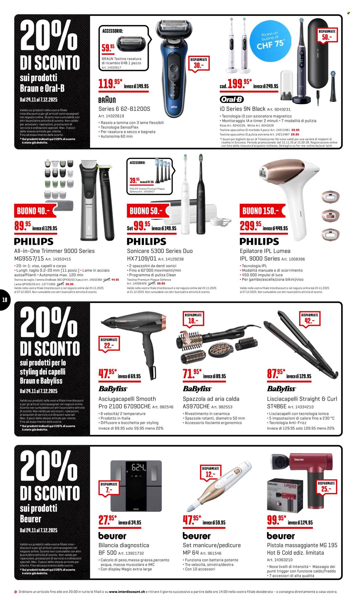 Catalogue Interdiscount - 24.11.2025 - 30.11.2025. Page 18. Page 18
