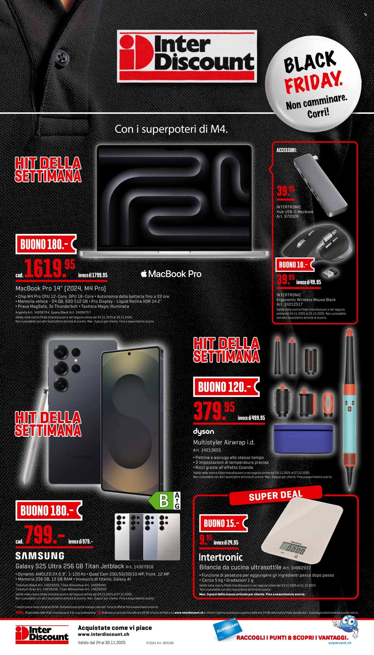 Catalogue Interdiscount - 24.11.2025 - 30.11.2025. Page 24. Page 24