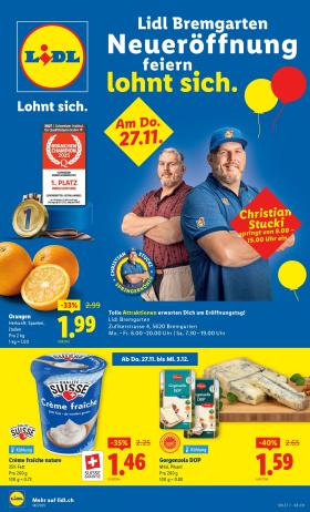 Lidl - Neueröffnung Lidl Bremgarten