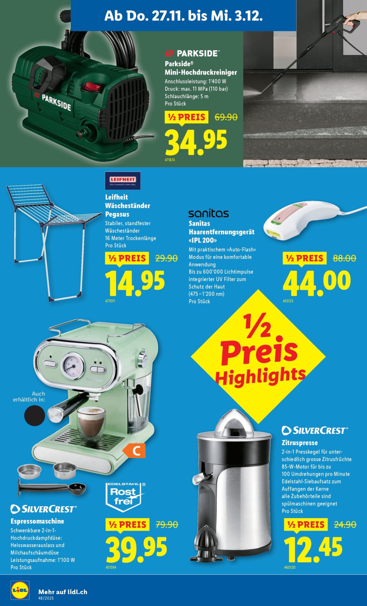 Catalogue Lidl - 27.11.2025 - 3.12.2025. Page 4. Page 4