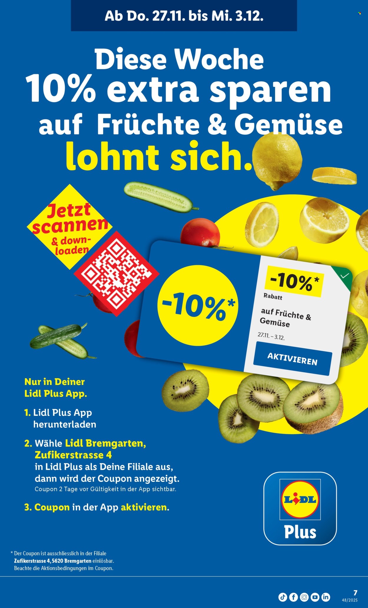 Catalogue Lidl - 27.11.2025 - 3.12.2025. Page 7. Page 7