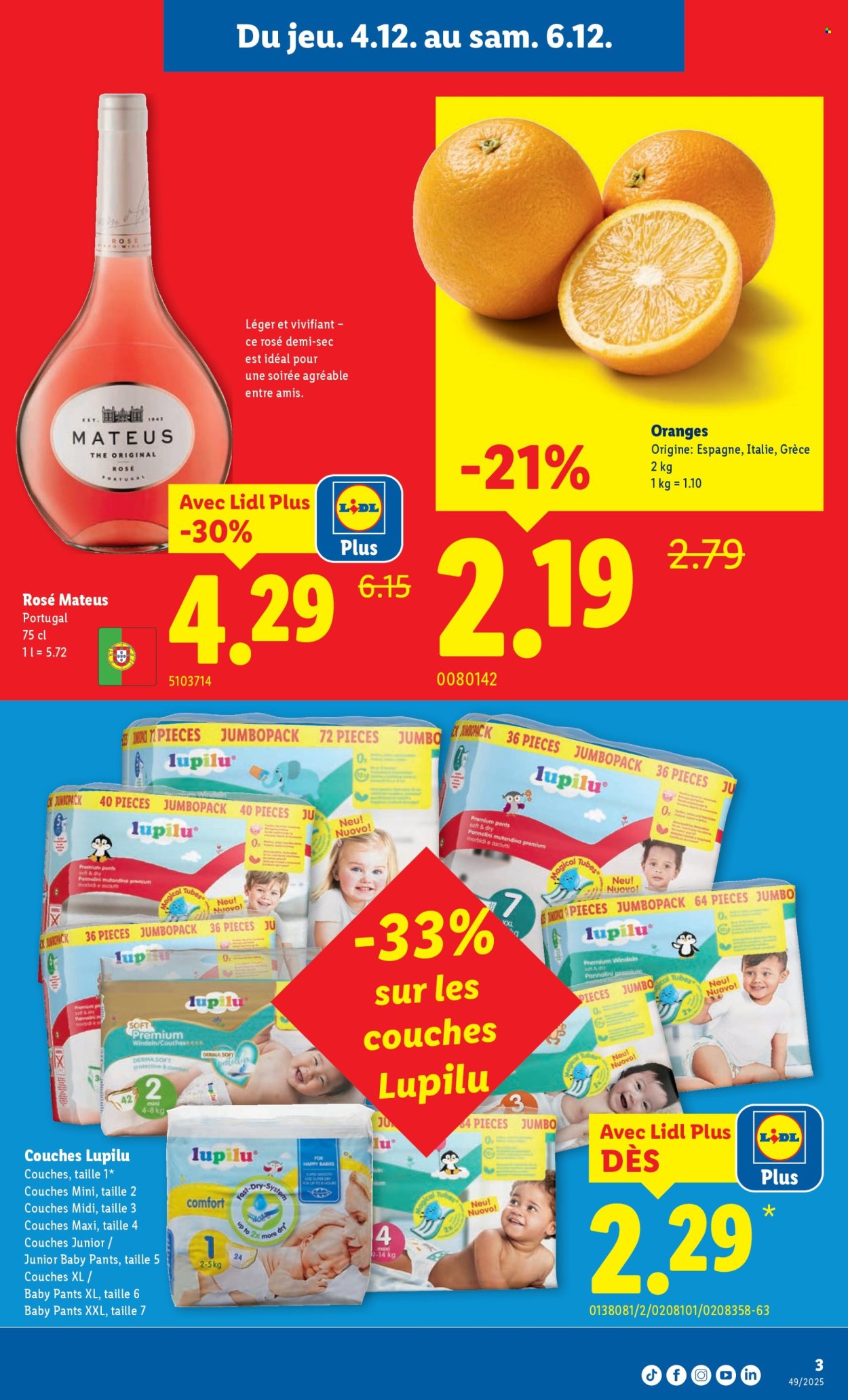 Catalogue Lidl - 4.12.2025 - 9.12.2025. Page 3. Page 3
