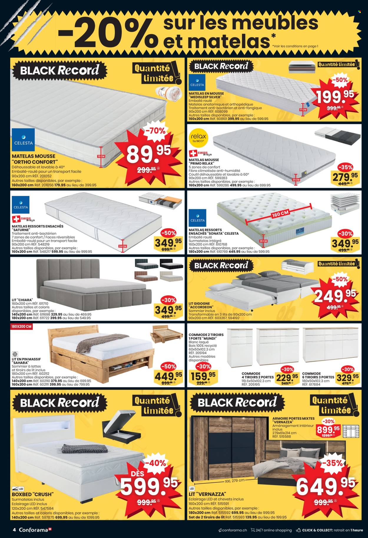 Catalogue Conforama - 3.12.2025 - 16.12.2025. Page 4. Page 4