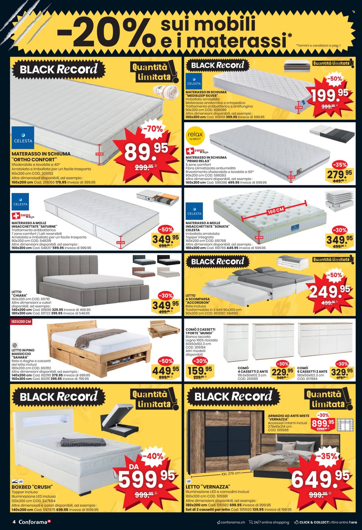 Catalogue Conforama - 3.12.2025 - 16.12.2025. Page 4. Page 4