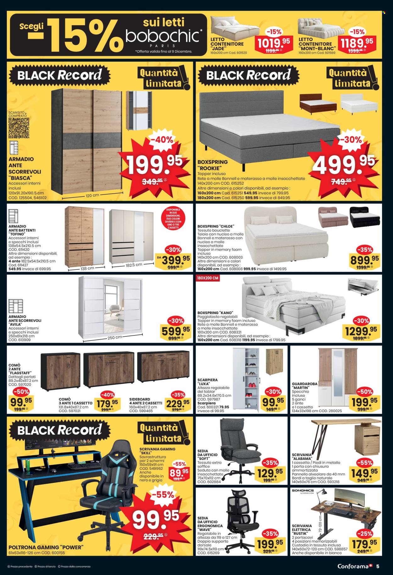 Catalogue Conforama - 3.12.2025 - 16.12.2025. Page 5. Page 5