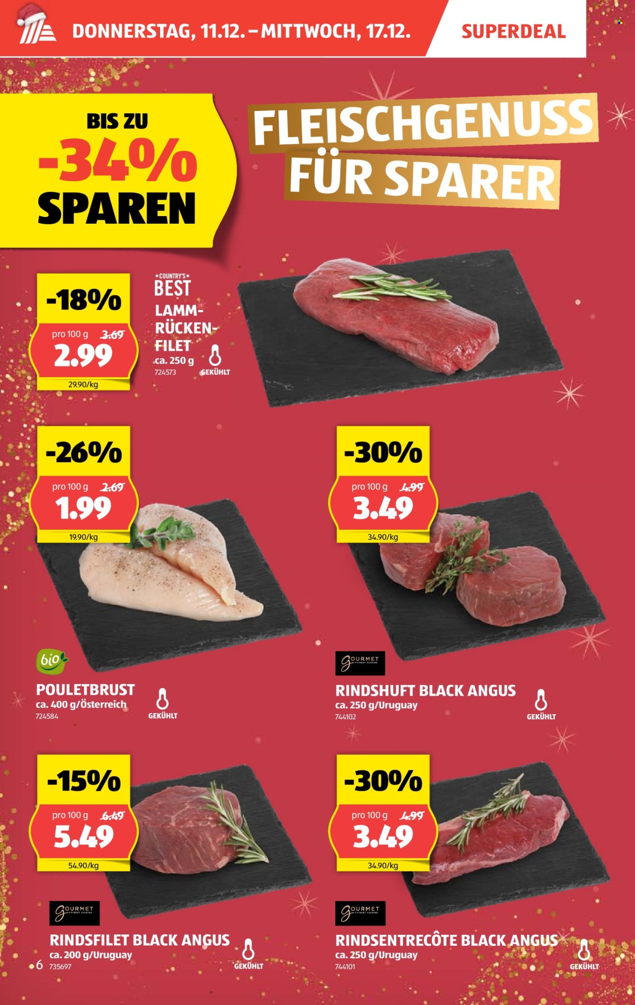Catalogue Aldi - 11.12.2025 - 17.12.2025. Page 6. Page 6