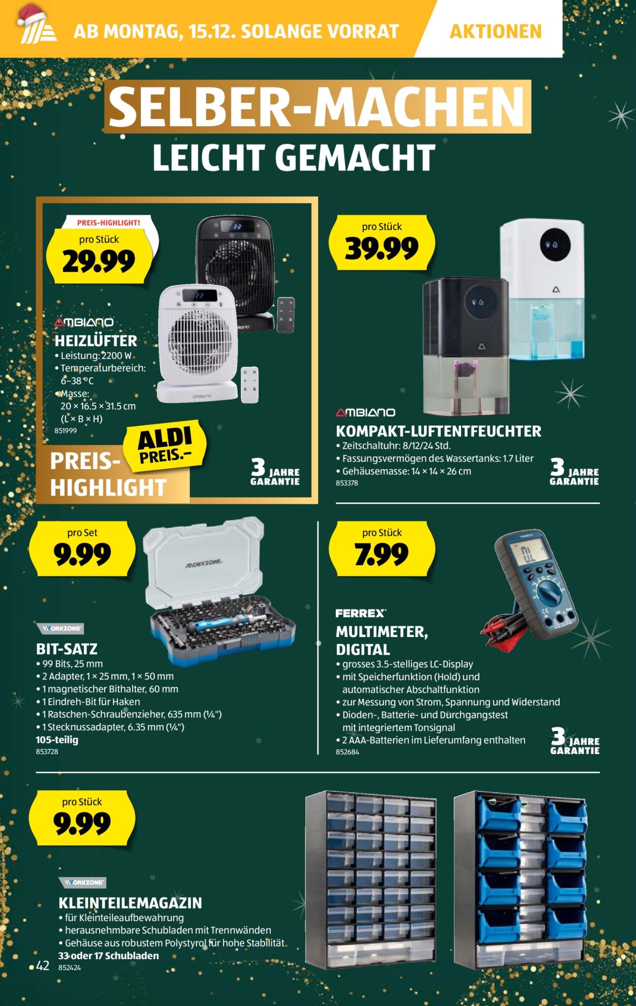 Catalogue Aldi - 11.12.2025 - 17.12.2025. Page 42. Page 42