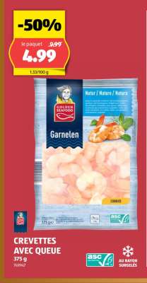 CREVETTES AVEC QUEUE