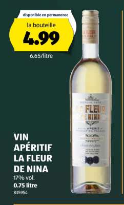 VIN APÉRITIF LA FLEUR DE NINA