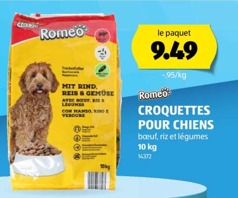 Romeo Croquettes pour chiens