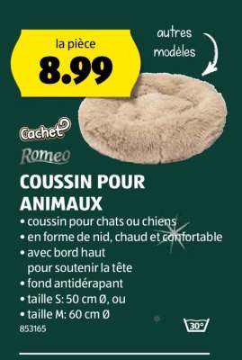 COUSSIN POUR ANIMAUX