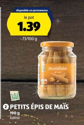 PETITS ÉPIS DE MAÏS