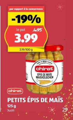 PETITS ÉPIS DE MAÏS