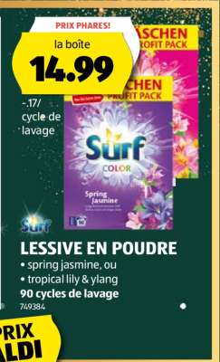 LESSIVE EN POUDRE