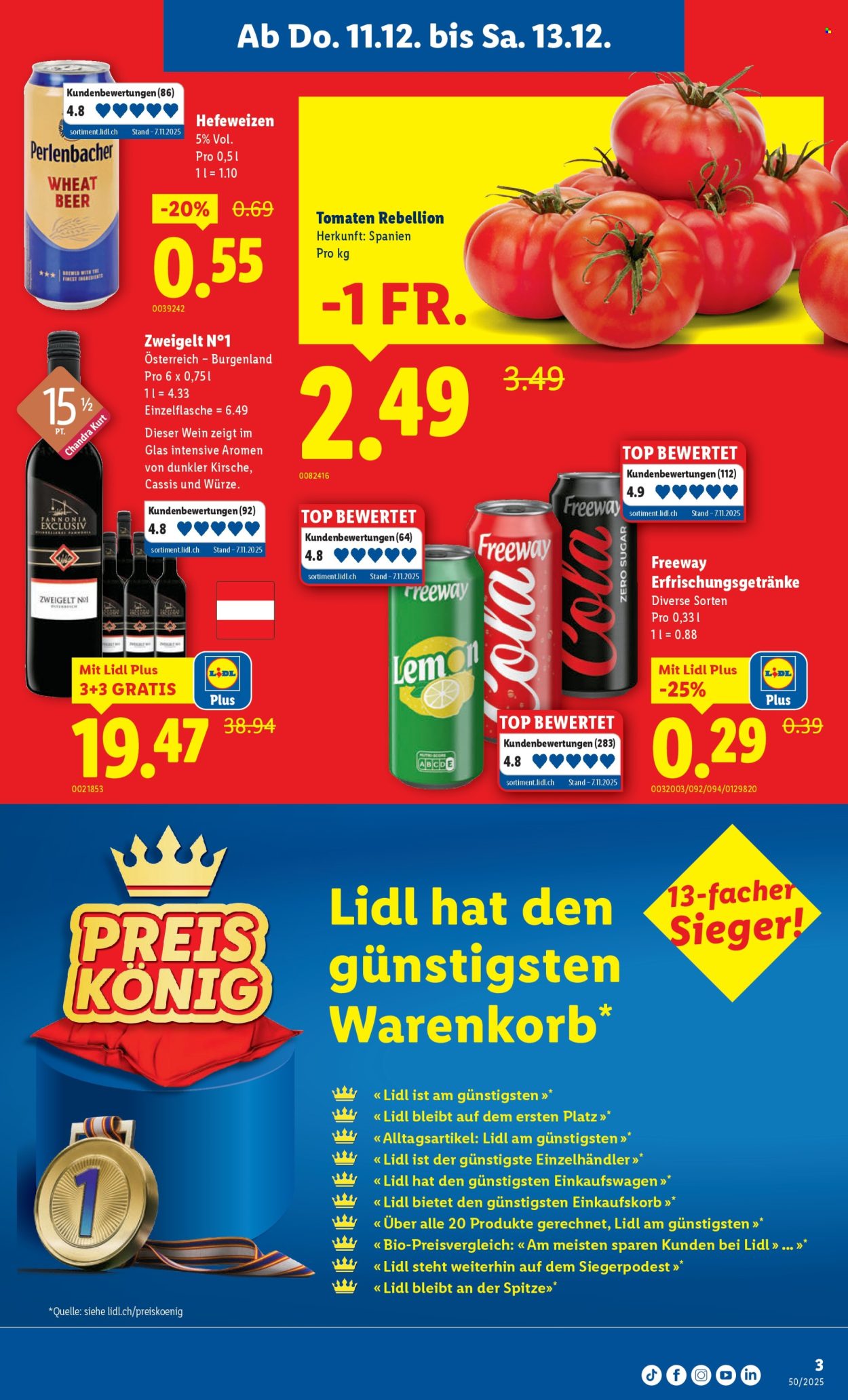 Catalogue Lidl - 11.12.2025 - 17.12.2025. Page 3. Page 3