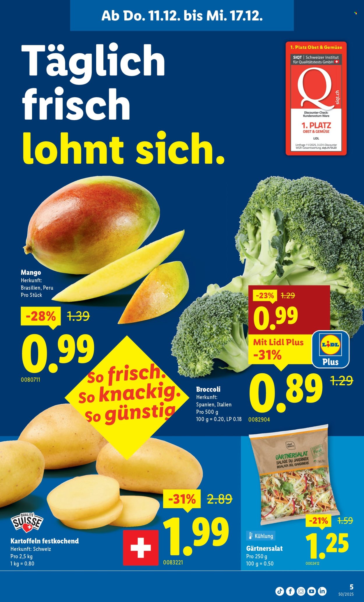 Catalogue Lidl - 11.12.2025 - 17.12.2025. Page 5. Page 5
