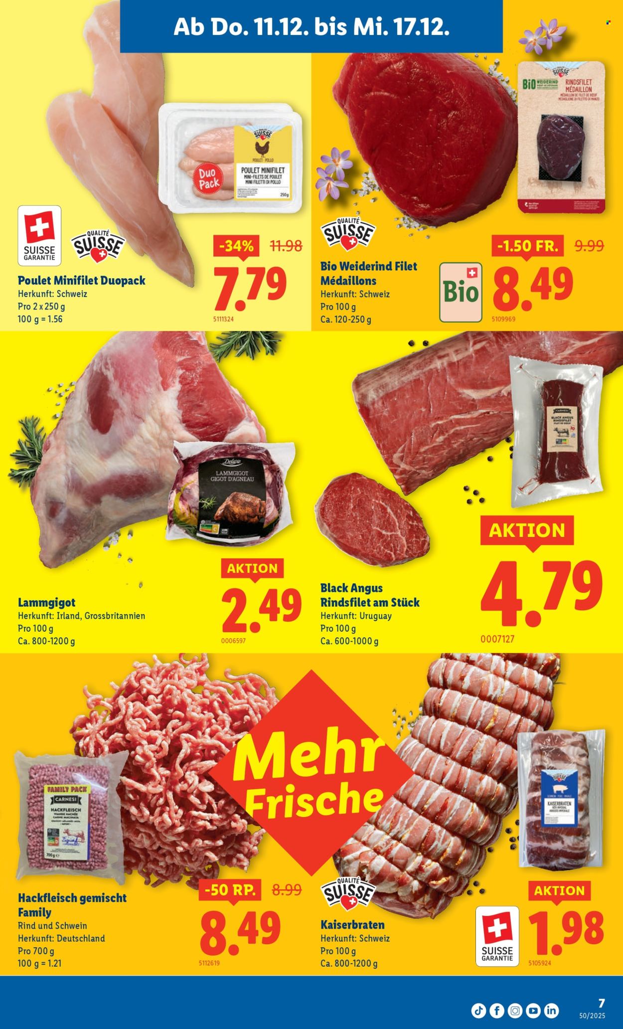 Catalogue Lidl - 11.12.2025 - 17.12.2025. Page 7. Page 7